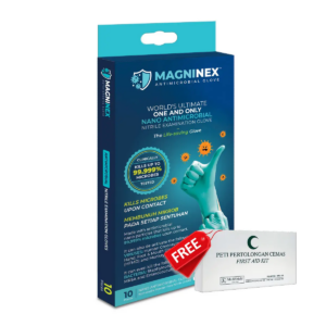 10's Magninex Antimicrobial Glove | L